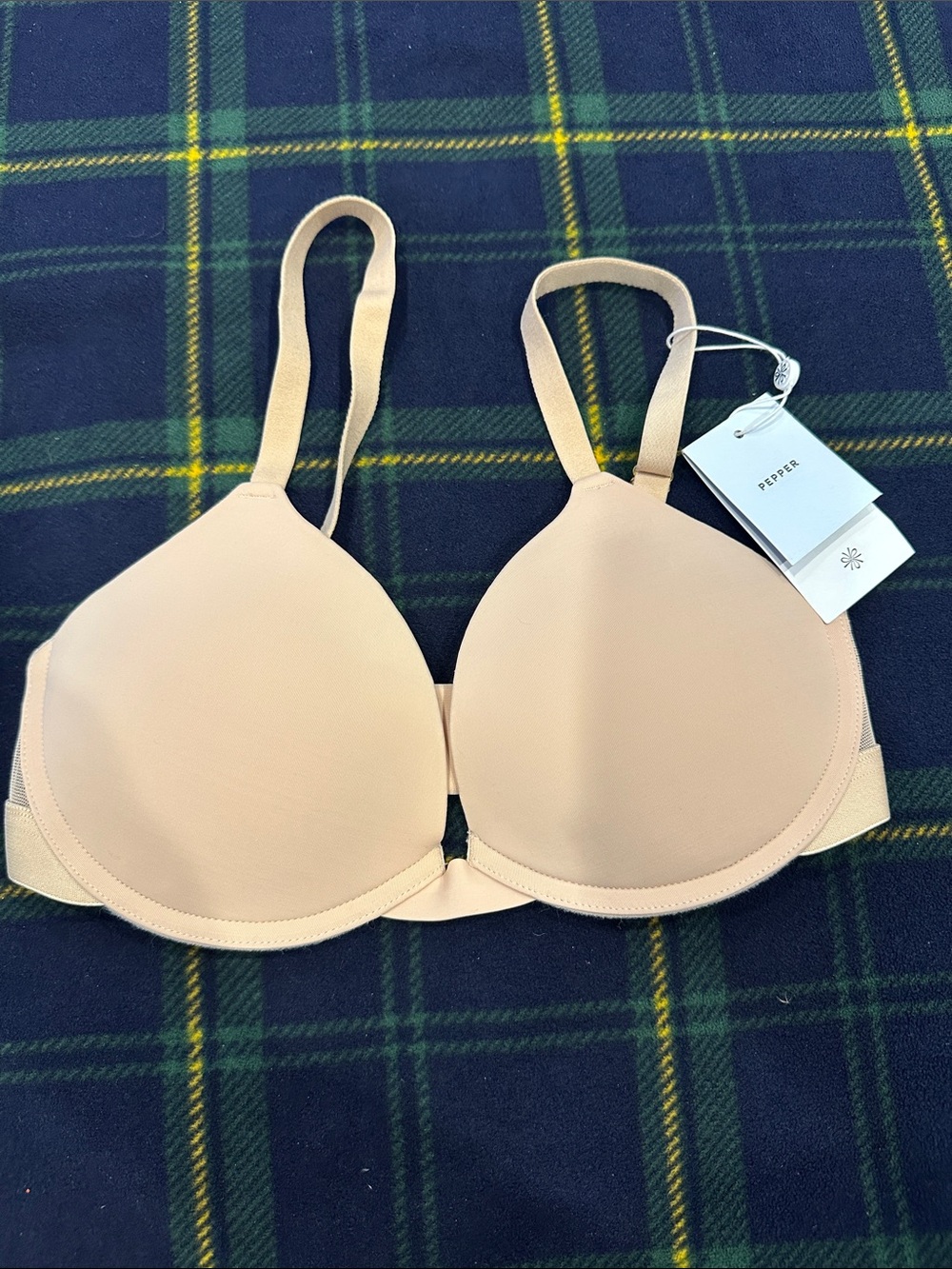 Pepper 36B Ladies Nude T-Shirt Bra - Smooth Light Beige Support